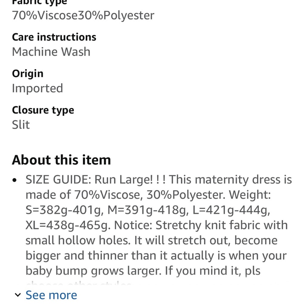 Green Ribbed Maternity Dress - Picture 3 of 5